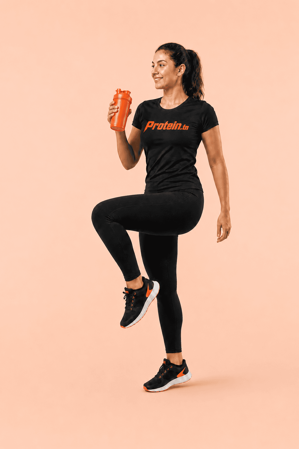 Athlète Protein.tn en plein entraînement