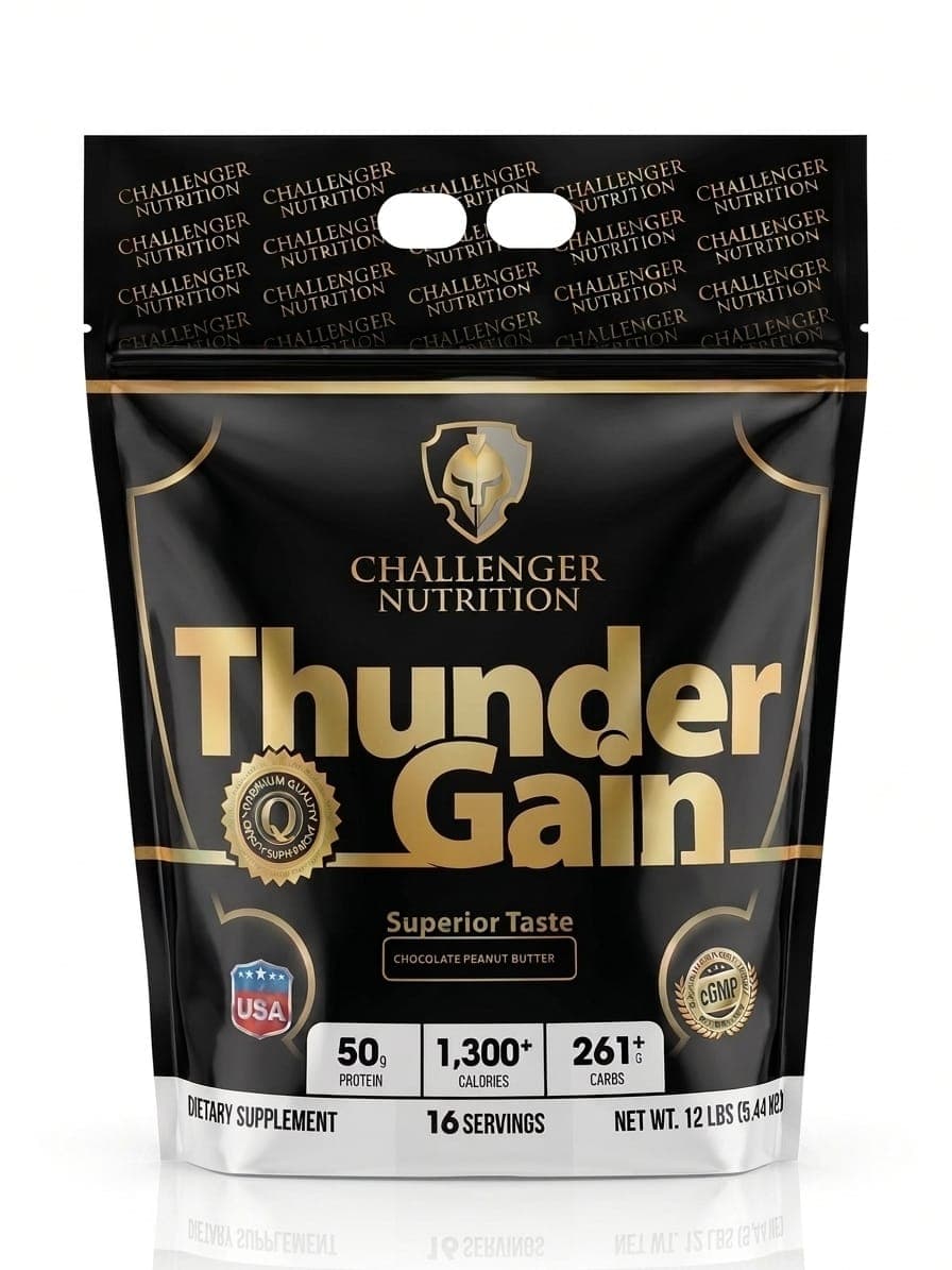 THUNDER GAINER 5.4KG - CHALLENGER NUTRITION — CHALLENGER NUTRITION — Tunisie