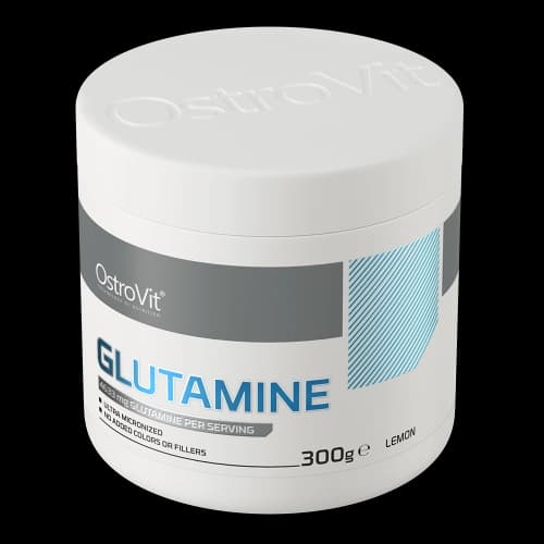 Pot de Glutamine 300g OstroVit – complément alimentaire pour récupération musculaire et immunité