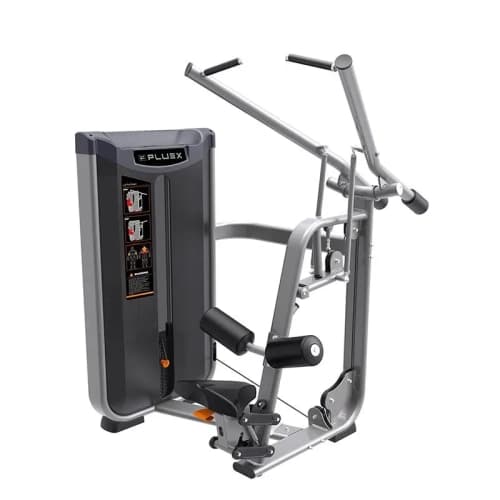 Machine traction latérale sélective JX Fitness selectorisée, isolation rhomboïdes trapèzes milieu dos, home gym salle Tunisie.