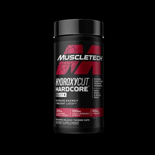 HYDROXYCUT HARDCORE ELITE 100 CAPS - MUSCLETECH
