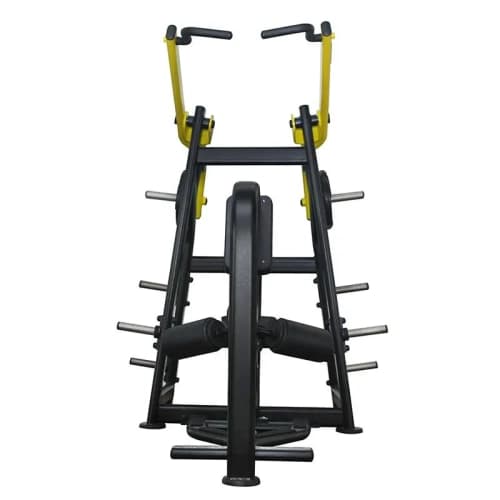 Machine à rangées assise JX Fitness chargement par plaques, dos et biceps, structure 100x50x3mm, Tunisie.