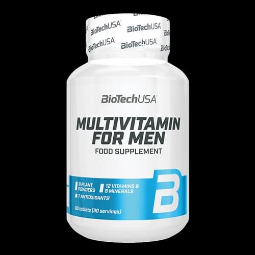 MULTIVITAMIN FOR MEN 60 TABLETS - BIOTECH USA