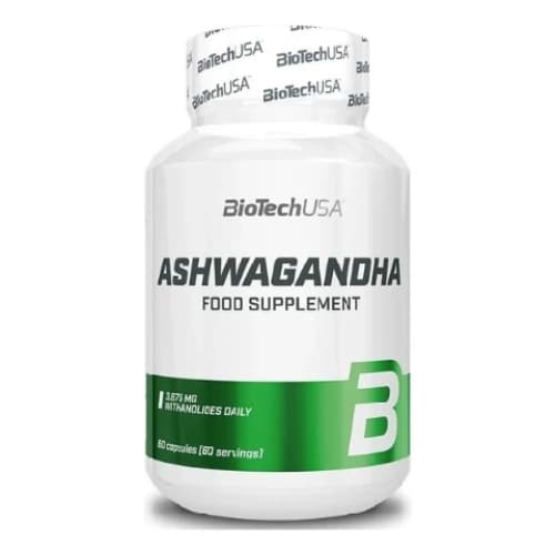 ASHWAGANDHA - 60 GÉLULES | BIOTECH USA