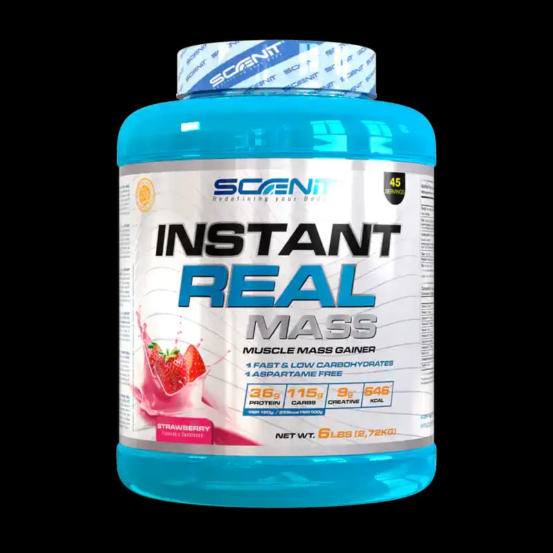 INSTANT REAL MASS 2.72KG - SCENIT NUTRITION