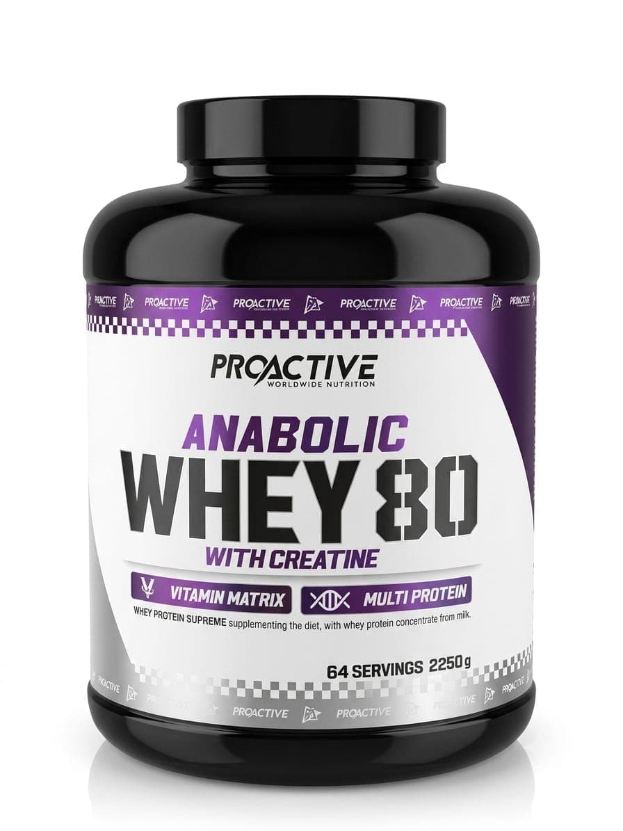 ANABOLIC WHEY 80 2.25kg - ProActive — PROACTIVE — Tunisie