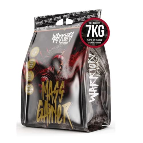 Mass Gainer 7KG – WARRIORS est un gainer haute calorie avec protéines de qualité, glucides complexes, vitamines et, selon la version, BCAA et créatine, idéal pour les hardgainers qui veulent augmenter rapidement leur masse musculaire en Tunisie. Mass Gainer 7KG – WARRIORS, gainer haute calorie riche en protéines et glucides complexes pour prise de masse rapide et énergie en Tunisie.