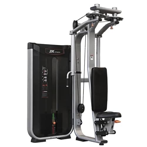 Sculptez votre corps et développez vos muscles avec le Machine à mouches, papillons Pec sélective de JX Fitness, disponible chez SOBITAS en Tunisie ! Machine à mouches, papillons Pec sélective