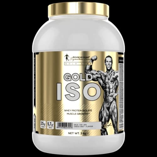 Gold ISO 2kg Kevin Levrone : whey isolate “lean” avec jusqu’à 27g protéines/portion (33g) et un profil léger en sucres et lipides, parfaite post‑training. Gold ISO 2kg Kevin Levrone whey isolate : jusqu’à 27g protéines par portion 33g, faible en sucres et lipides, idéale sèche et récupération