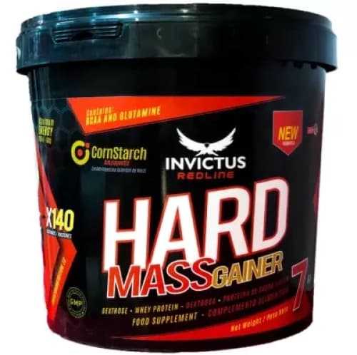 HARD MASS GAINER 7KG INVICTUS – Gainer ultra-calorique pour favoriser une prise de masse musculaire rapide. Riche en protéines, glucides complexes, BCAA et créatine. Idéal pour les sportifs ayant un métabolisme rapide. Commandez sur Protein.tn. Hard Mass Gainer 7kg de INVICTUS – complément nutritionnel pour prise de masse rapide et efficace, disponible sur Protein.tn.