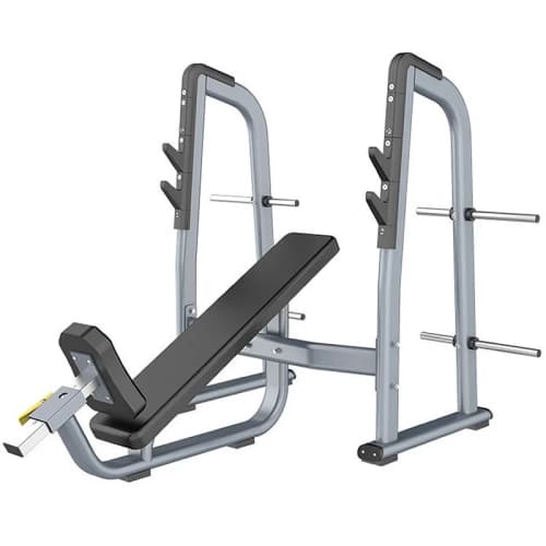 Banc de musculation développé incliné MND FITNESS conçu pour un entraînement intensif et sécurisé des pectoraux, épaules et triceps. Structure acier robuste, dossier et siège ergonomiques, stabilité maximale pour usage intensif en salle ou home gym. banc développé incliné professionnel MND Fitness pour musculation pectoraux, épaules et triceps