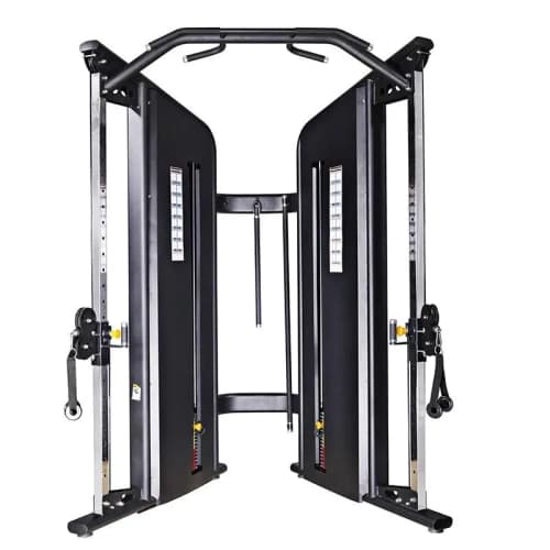 Machine câble fonctionnel JX Fitness : poulies hautes/basses 50+ exercices, force coordination, tous muscles polyvalente gym maison Tunisie. Machine à câble d'entraînement fonctionnel JX Fitness — poulies hautes basses tous muscles coordination proprioception home gym Protein.tn.
