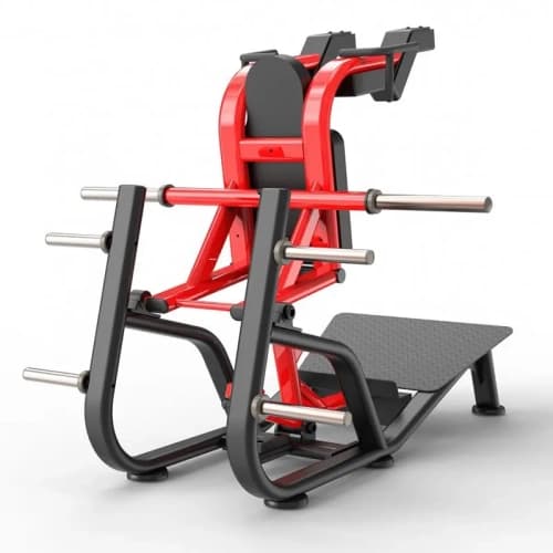 Machine squat JX Fitness : squat guidé puissant quads fessiers ischios, tube ovale 100x50x3mm sécurité home gym Tunisie. Machine à squat JX Fitness — squat guidé quads fessiers 1400x1243x1255mm tube 100x50x3mm musculation jambes Protein.tn.