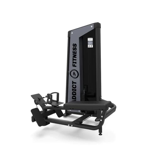 TRACTION LONGUE MACHINE - MND FITNESS : machine rowing haut dos trapèzes, 1610x1280x2145mm, barre longue amplitude pile poids. Gym Tunisie. TRACTION LONGUE MACHINE - MND FITNESS — rowing haut trapèzes dorsaux, barre longue pile poids siège réglable musculation Protein.tn.