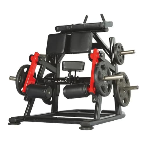 Curl des jambes à genoux JX Fitness chargé par plaques : tube 100x50x3mm, dimensions 990x1245x1287mm, isolation parfaite ischios-jambiers et fessiers home gym et salle Tunisie. Curl des jambes à genoux JX Fitness à chargement par plaques, tube ovale 100x50x3mm, isolation ischios fessiers professionnelle home gym salle Tunisie.