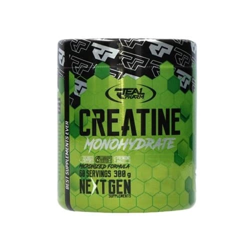 Creatine Real Pharm 300 g est une créatine monohydrate de qualité, idéale pour augmenter la force, soutenir la prise de muscle et améliorer les performances lors des entraînements intensifs en Tunisie. Creatine Real Pharm 300 g – créatine monohydrate pour développer la force, le volume musculaire et la performance en Tunisie.