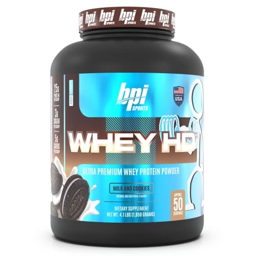 Profitez de l'excellence avec la Whey HD 1,9 kg de BPI Sports, maintenant disponible à un prix exceptionnel. Investissez dans votre bien-être avec protéine Tunisie. Whey HD de bpiI Sports
