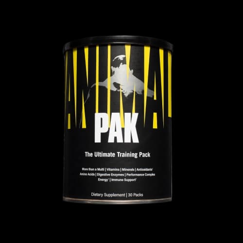Pack quotidien tout-en-un pour sportifs : vitamines, minéraux et soutien nutritionnel pendant les périodes d’entraînement intense. Animal Pak 30 packs Universal Nutrition multivitamines sportifs packs vitamines minéraux