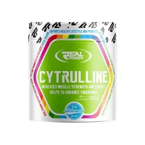 Citrulline 200g Real Pharm : citrulline malate pour un meilleur pump, plus d’endurance et moins de fatigue musculaire, disponible sur Protein.tn. Citrulline 200g Real Pharm citrulline malate pre-workout pump endurance performance Protein.tn Tunisie