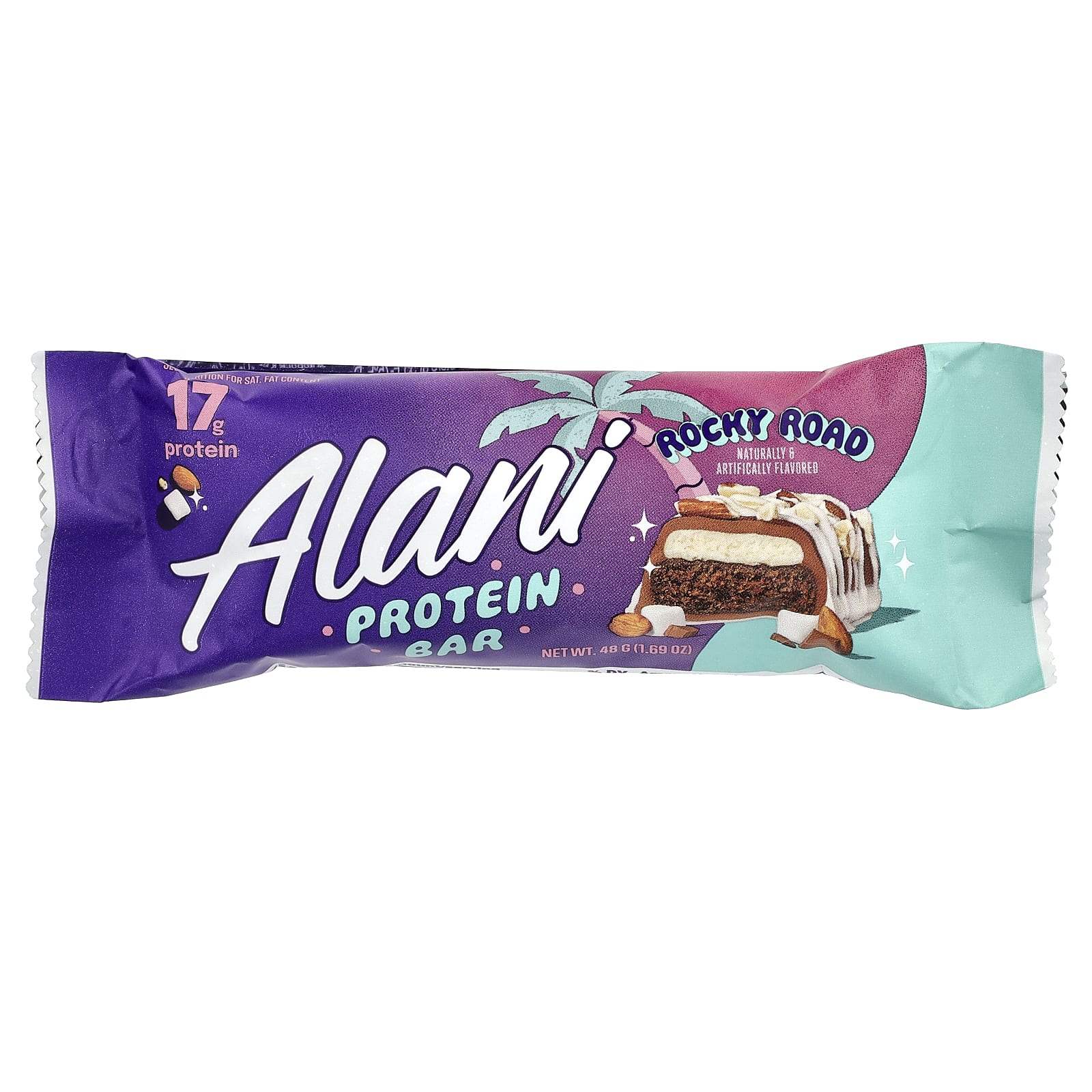 Alani Nu Protein Bar – Rocky Road – 48 g — étiquette 1