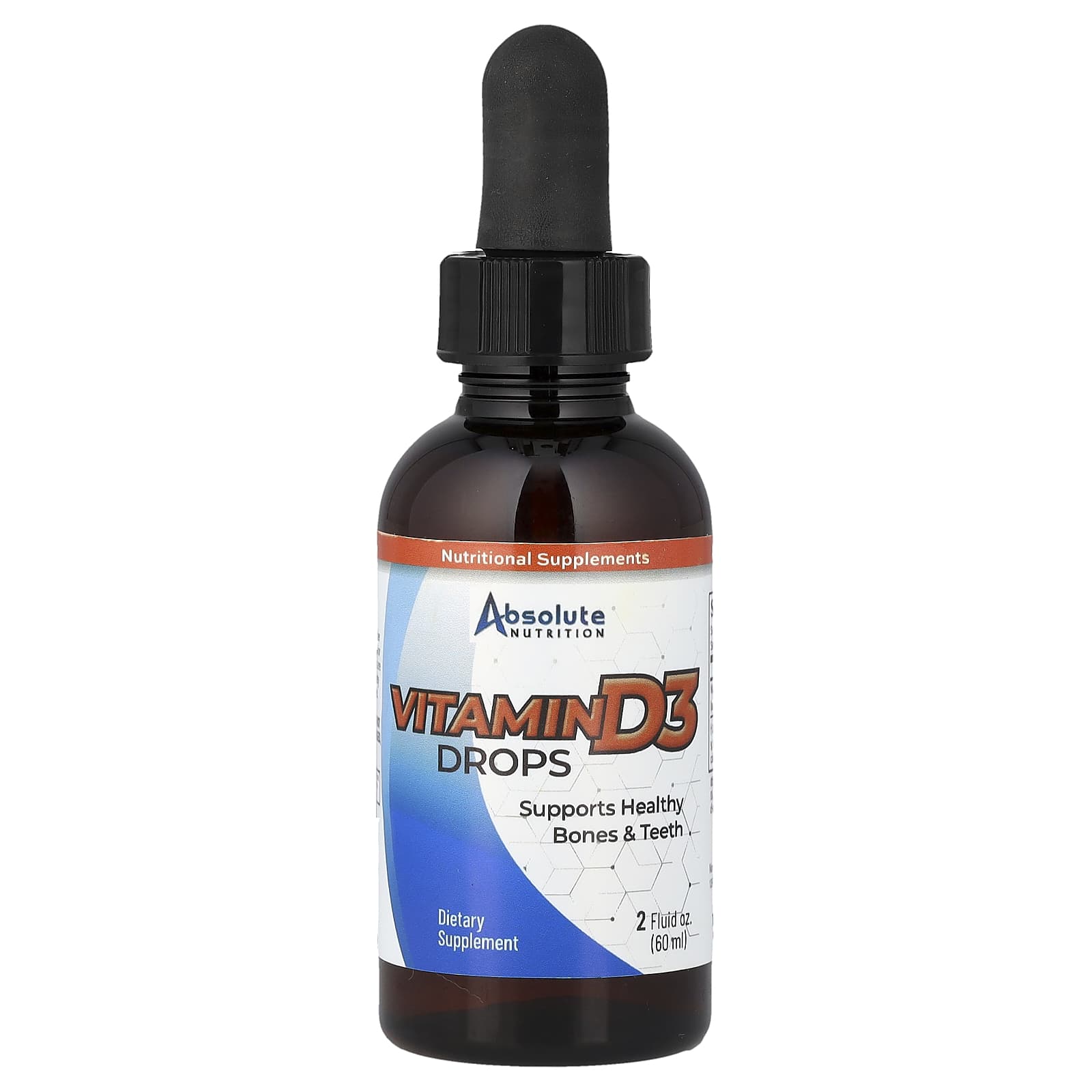 Absolute Nutrition Vitamin D3 Drops – 60 ml — Tunisie