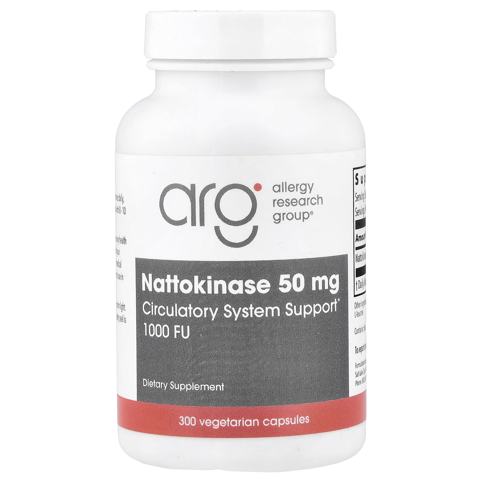 Allergy Research Group Nattokinase – 300 gélules végétales — Tunisie