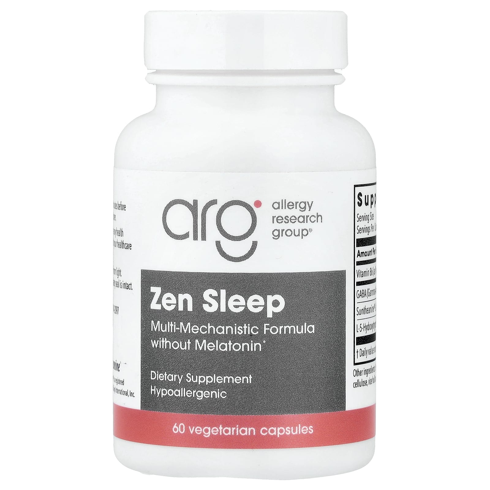 Allergy Research Group Zen Sleep – 60 gélules végétales — Tunisie