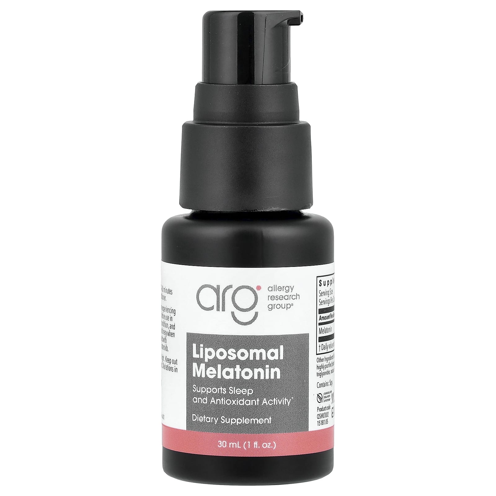 Allergy Research Group Liposomal Melatonin – 30 ml — Tunisie
