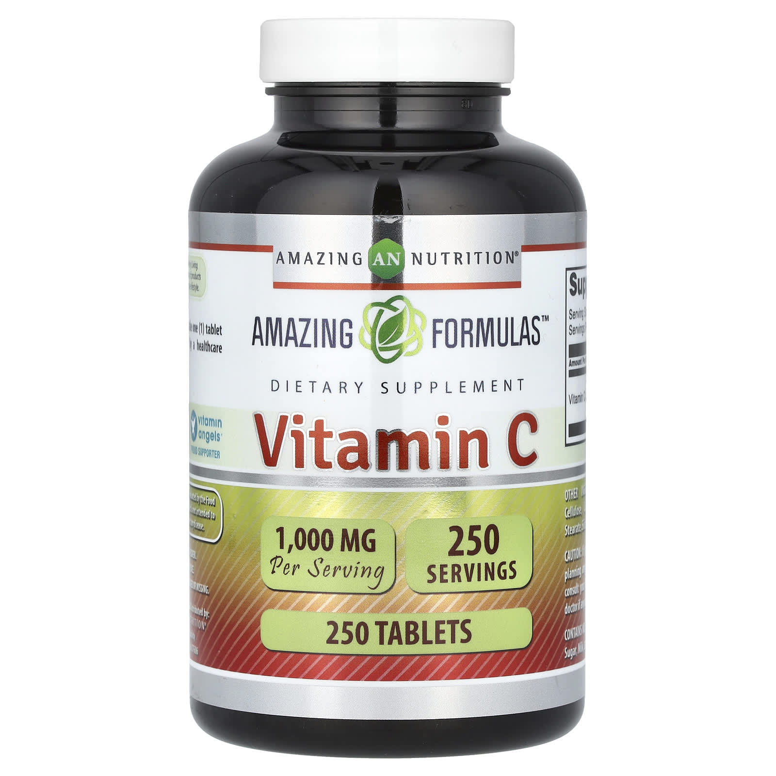 Amazing Nutrition Vitamin C – 250 comprimés — Tunisie