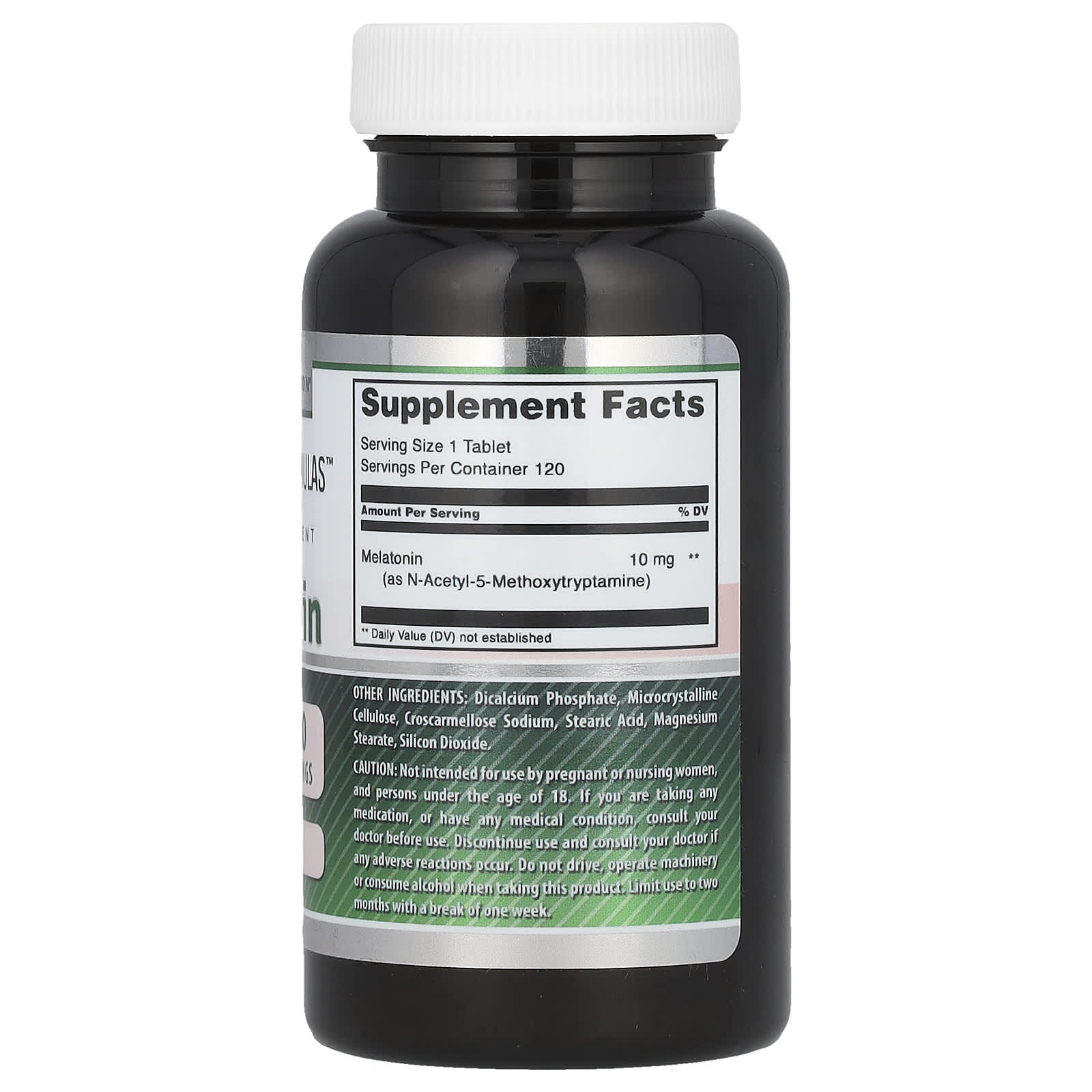 Amazing Nutrition Melatonin – 120 comprimés — photo 2 sur 2