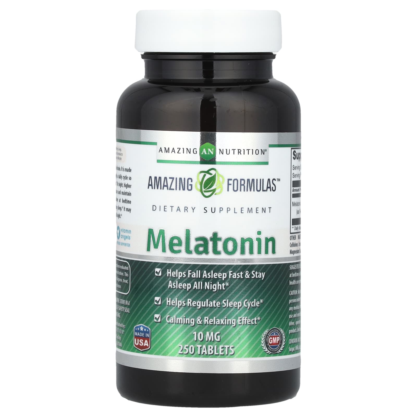Amazing Nutrition Melatonin – 250 comprimés — Tunisie