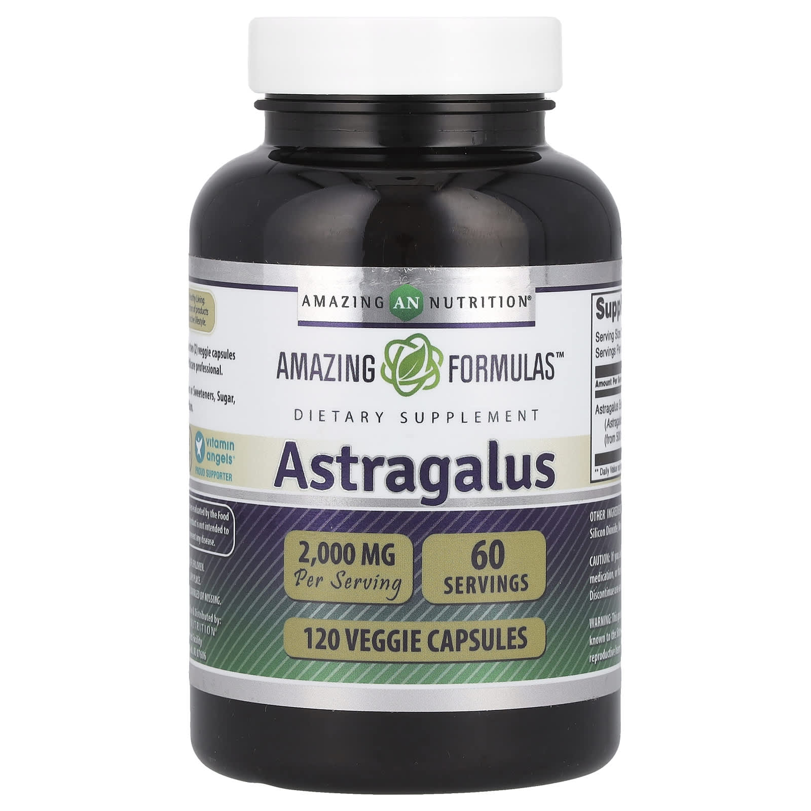 Amazing Nutrition Astragalus – 120 gélules végétales — Tunisie