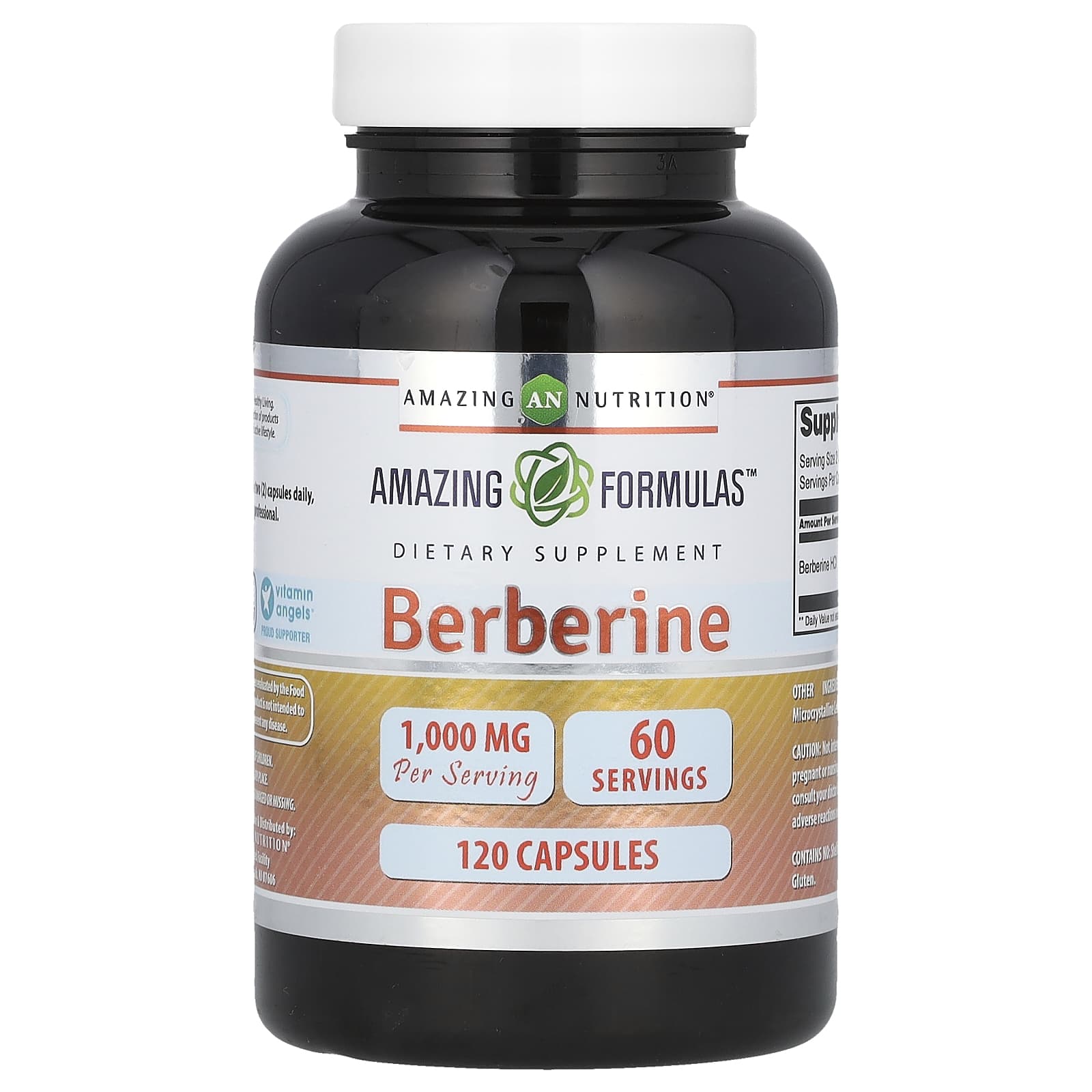 Amazing Nutrition Berberine – 120 gélules — Tunisie