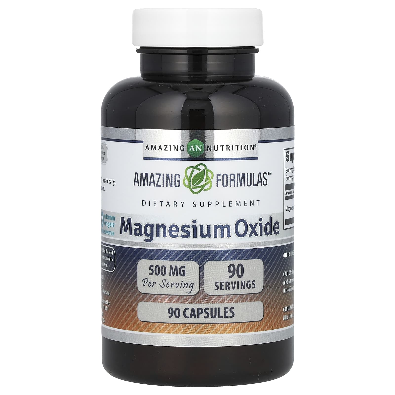 Amazing Nutrition Magnesium Oxide – 90 gélules — Tunisie