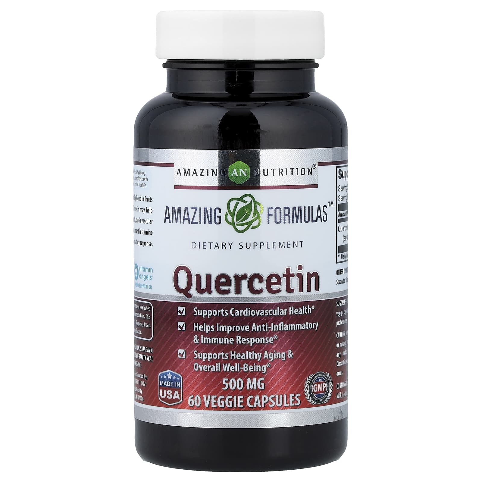 Amazing Nutrition Quercetin – 60 gélules végétales — Tunisie