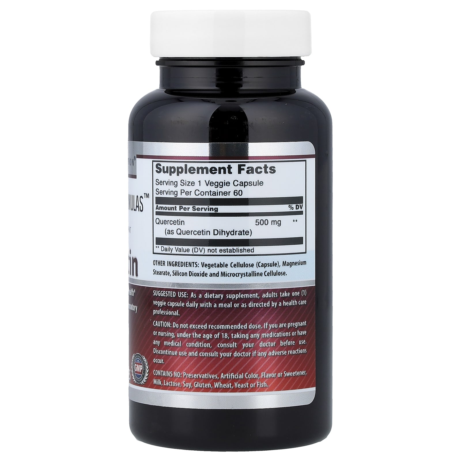Amazing Nutrition Quercetin – 60 gélules végétales — photo 2 sur 2