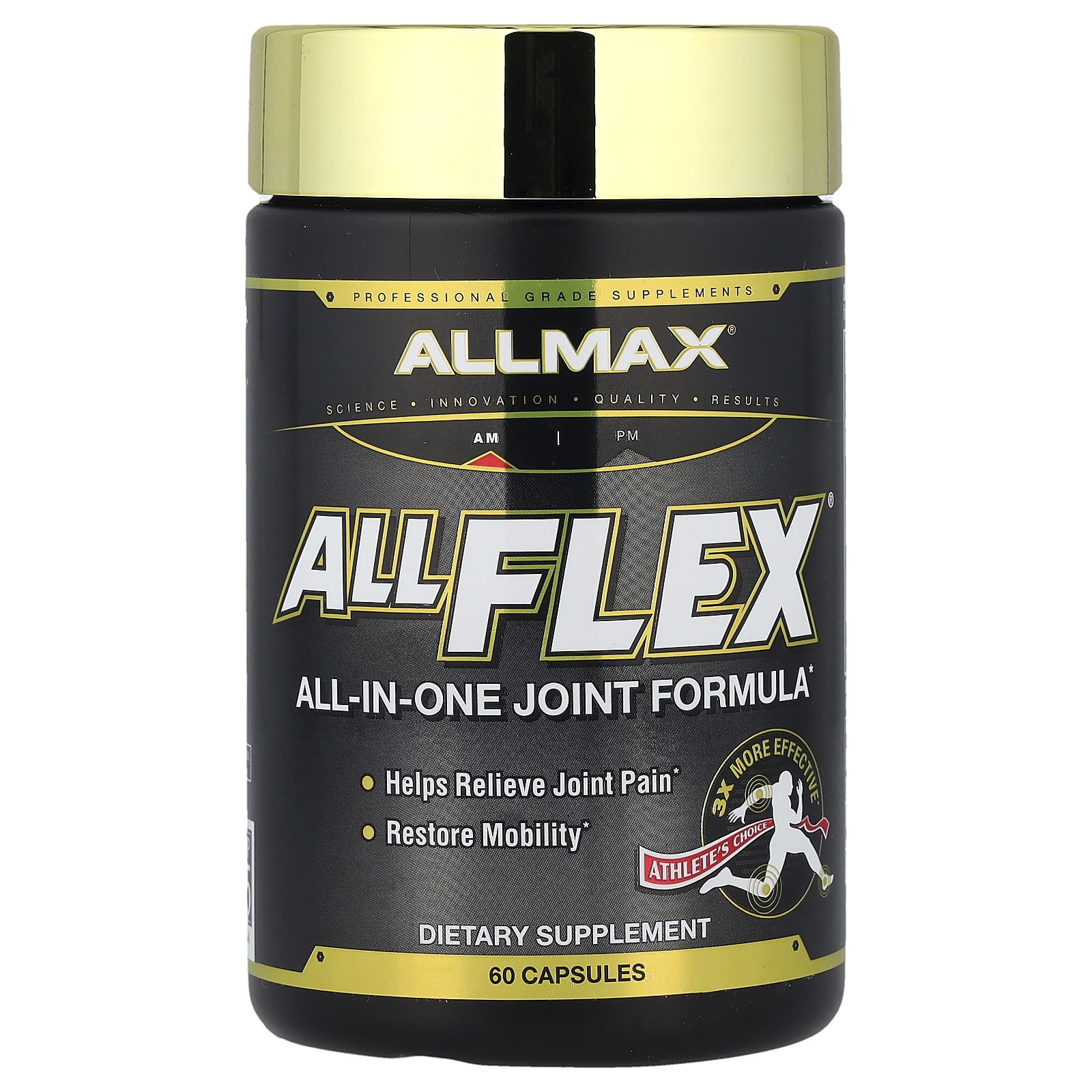 ALLMAX ALLFLEX, All-In-One Joint Formula – 60 gélules — Tunisie