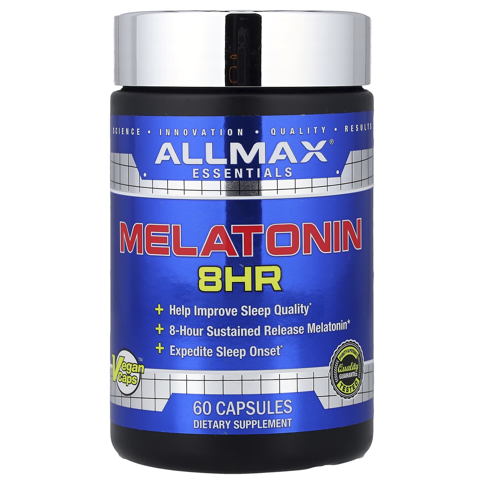 ALLMAX Melatonin – 60 gélules — Tunisie
