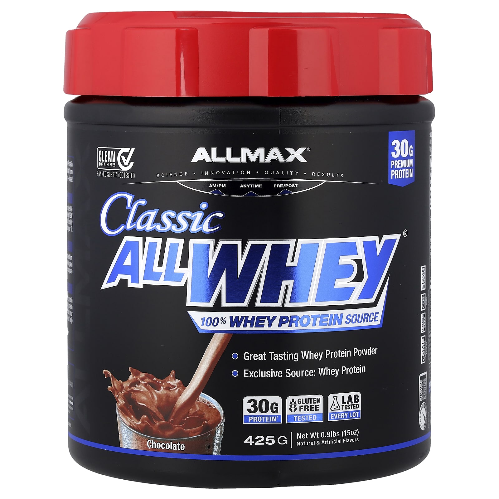 Allmax Classic Allwhey – Chocolate – 425 g — Tunisie