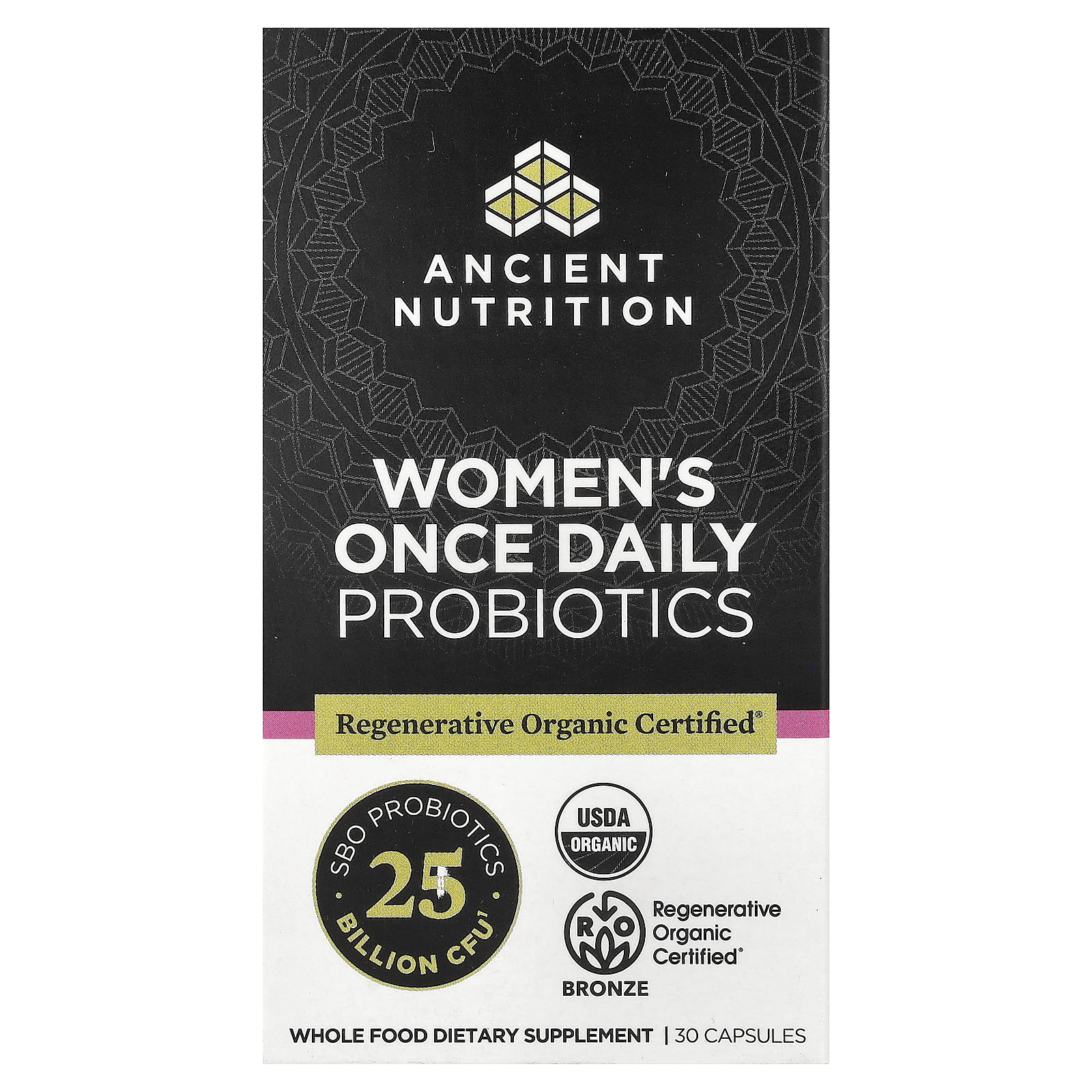 Ancient Nutrition Women's Once Daily Probiotics – 30 gélules — Tunisie