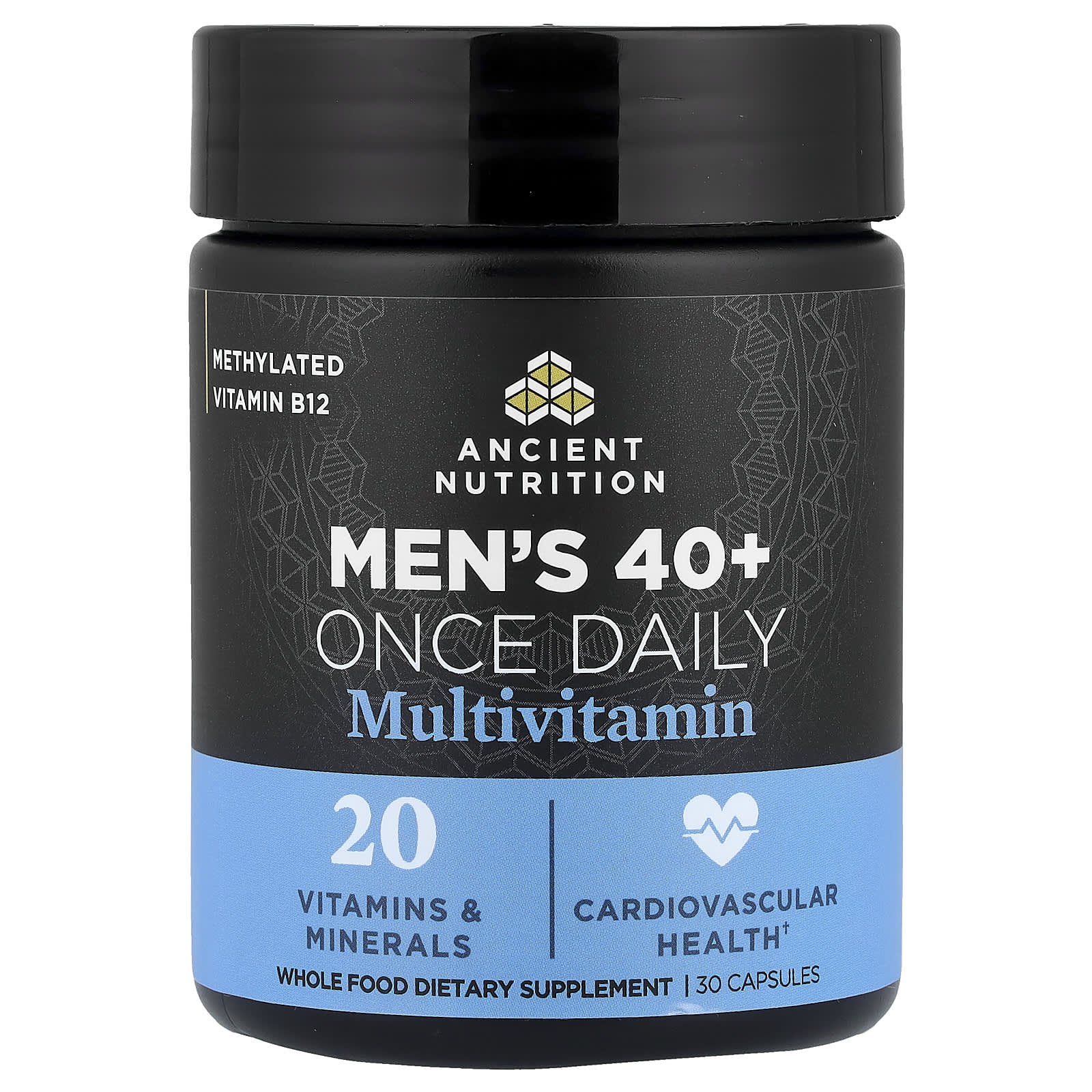 Ancient Nutrition Men's 40+ Once Daily Multivitamin – 30 gélules — Tunisie