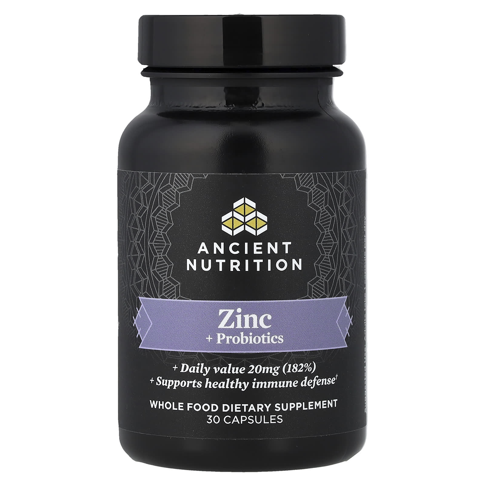 Ancient Nutrition Zinc + Probiotics – 30 gélules — Tunisie