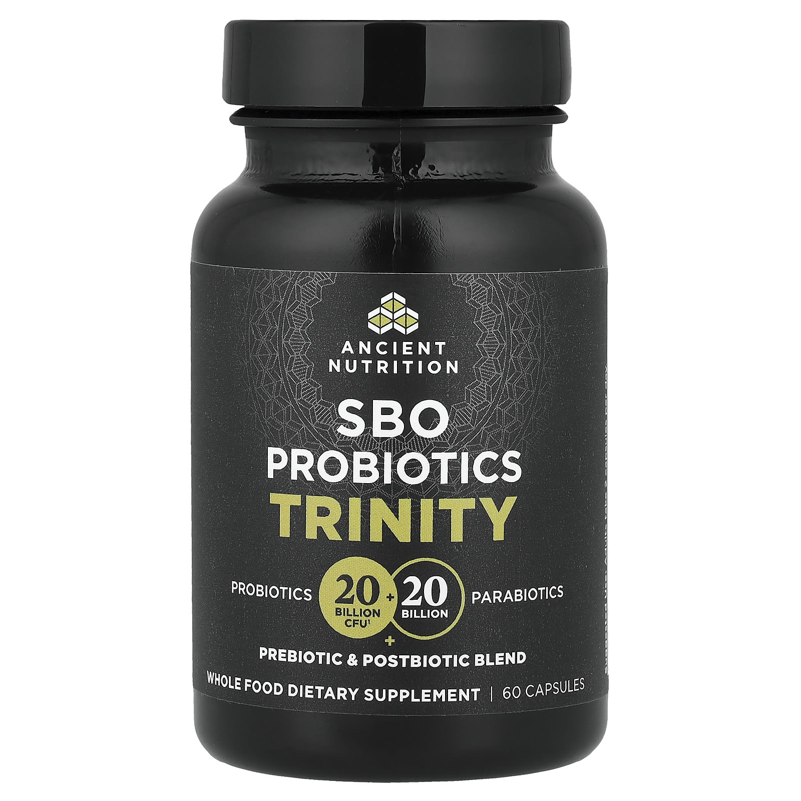 Ancient Nutrition SBO Probiotics Trinity – 60 gélules — Tunisie
