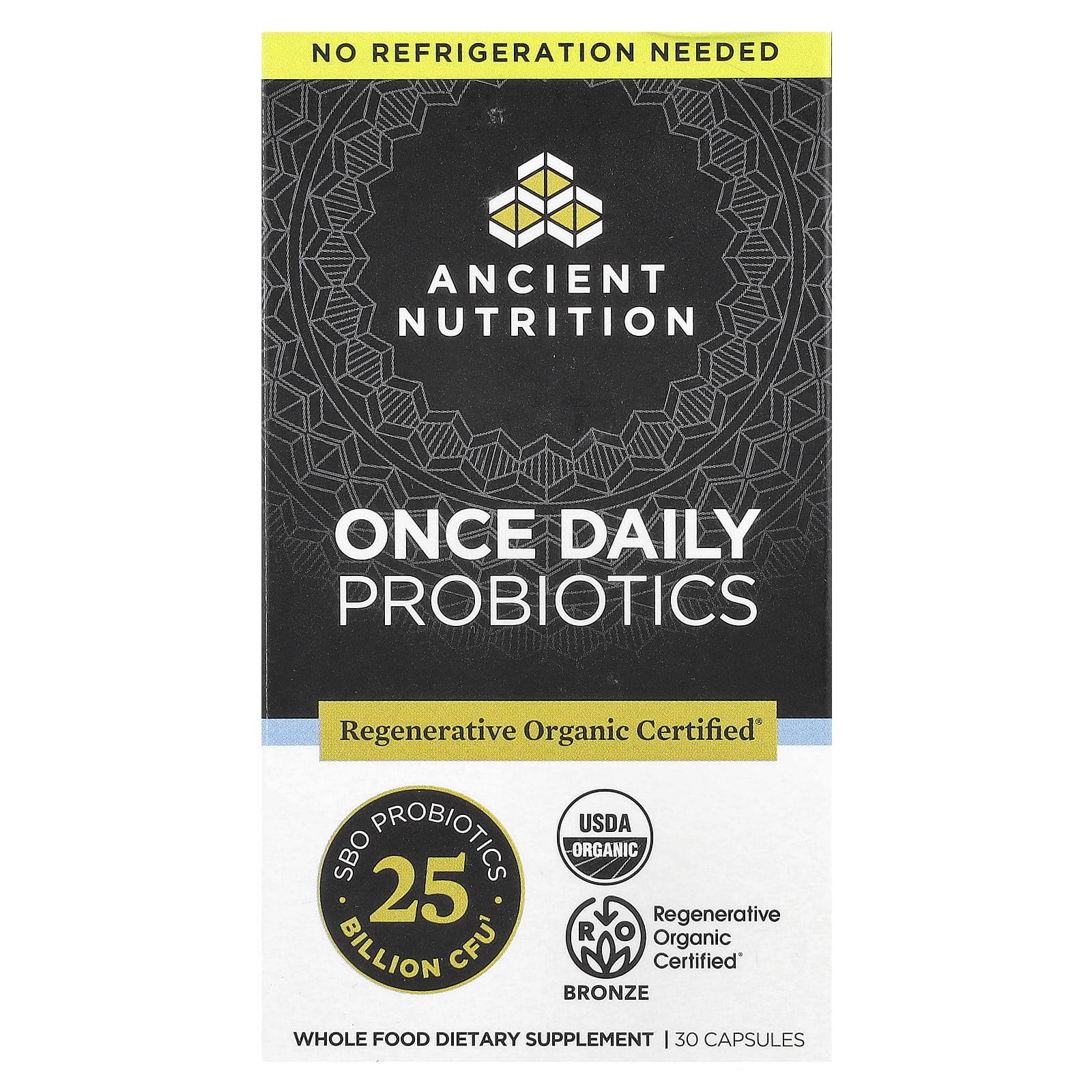 Ancient Nutrition Once Daily Probiotics – 30 gélules — Tunisie