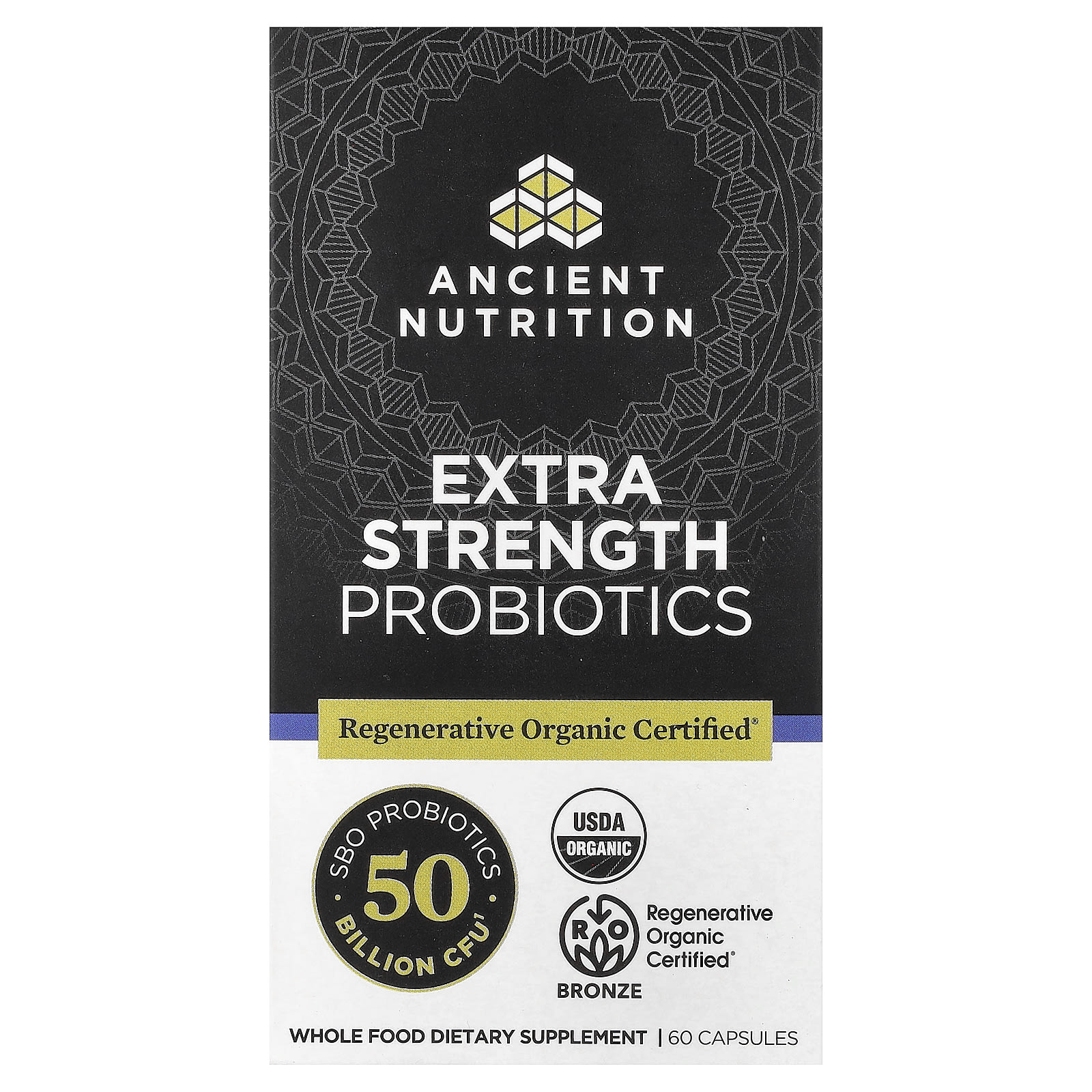 Ancient Nutrition Probiotics – 60 gélules — Tunisie