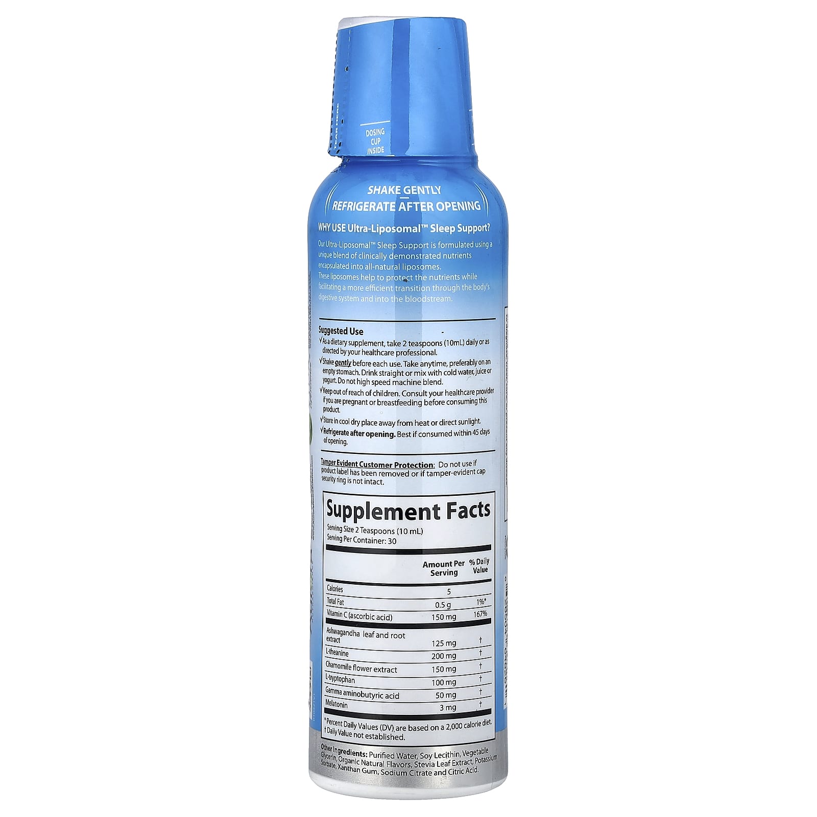 Aurora Nutrascience Ultra-Liposomal Sleep Support – 300 ml — photo 2 sur 2