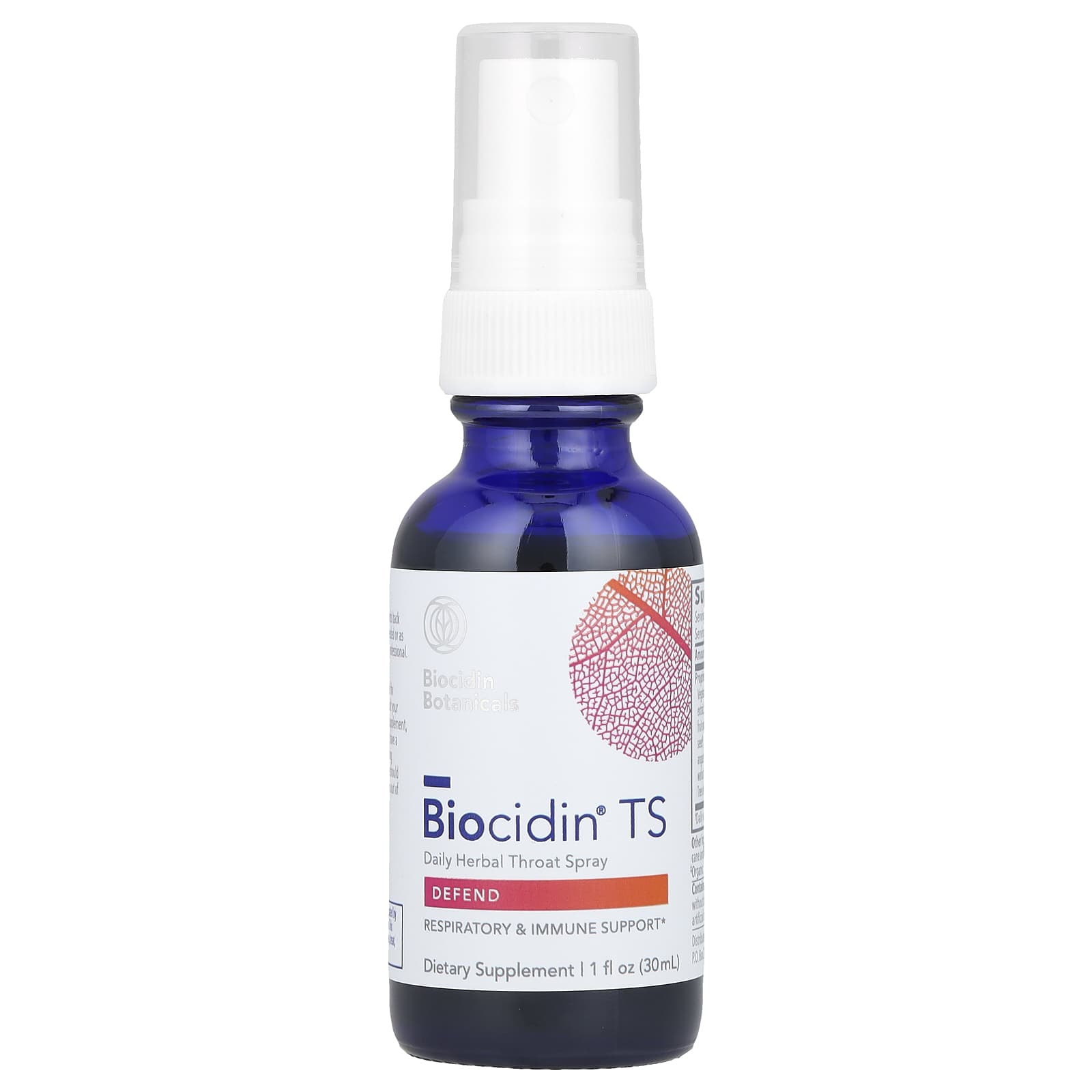 Biocidin Botanicals Biocidin TS, Daily Herbal Throat Spray – 30 ml — Tunisie