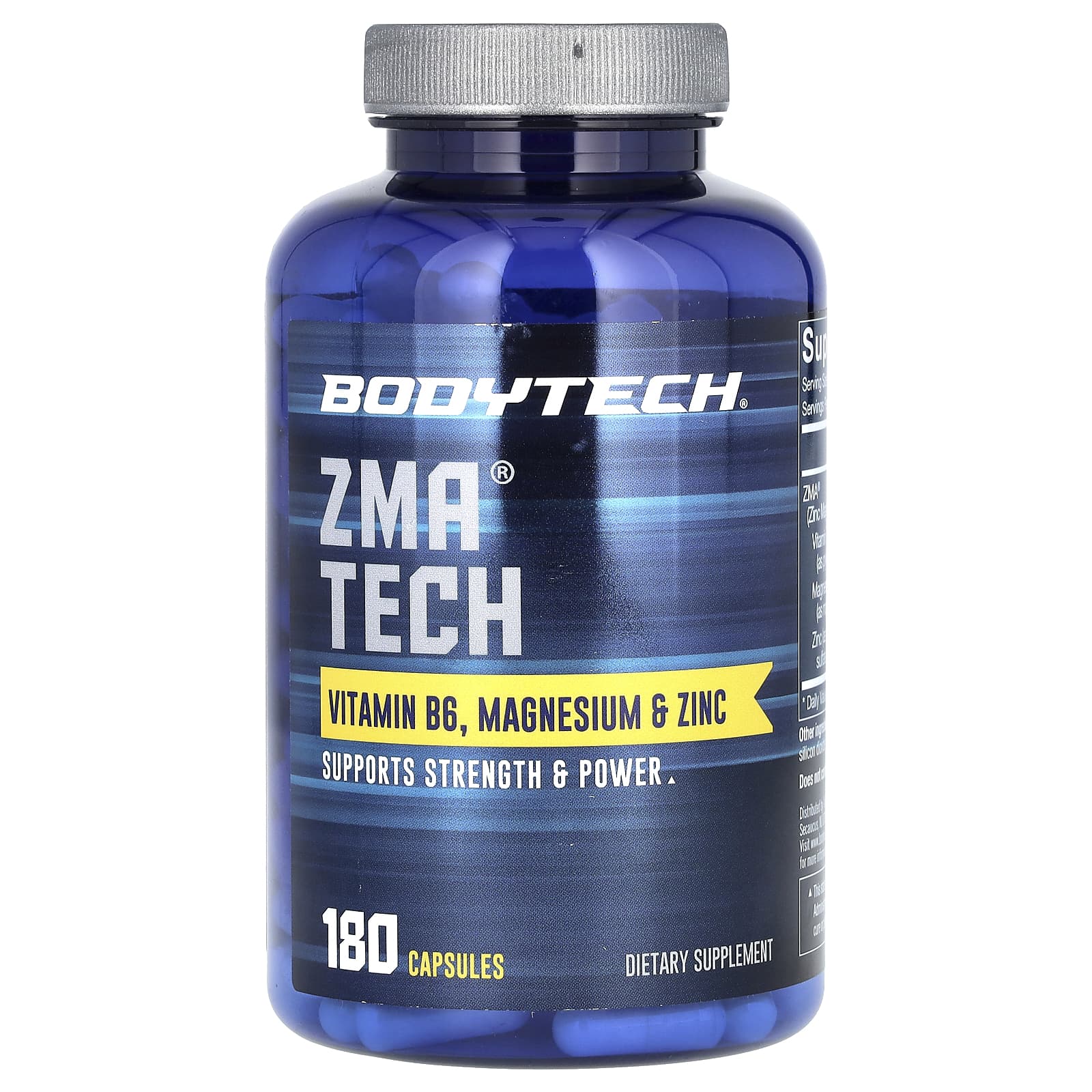 BodyTech ZMA Tech – 180 gélules — Tunisie