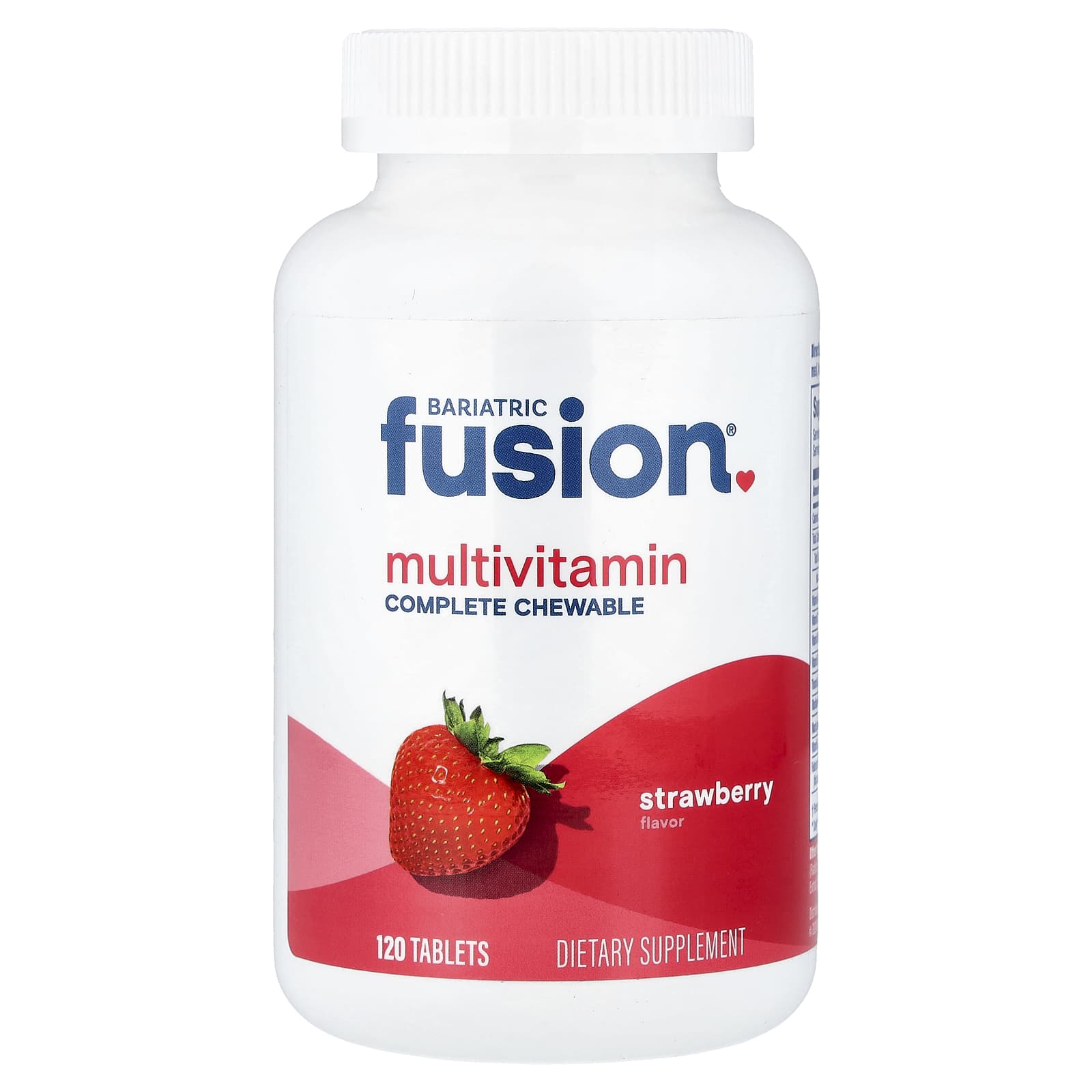 Bariatric Fusion Multivitamin – Strawberry – 120 comprimés — Tunisie