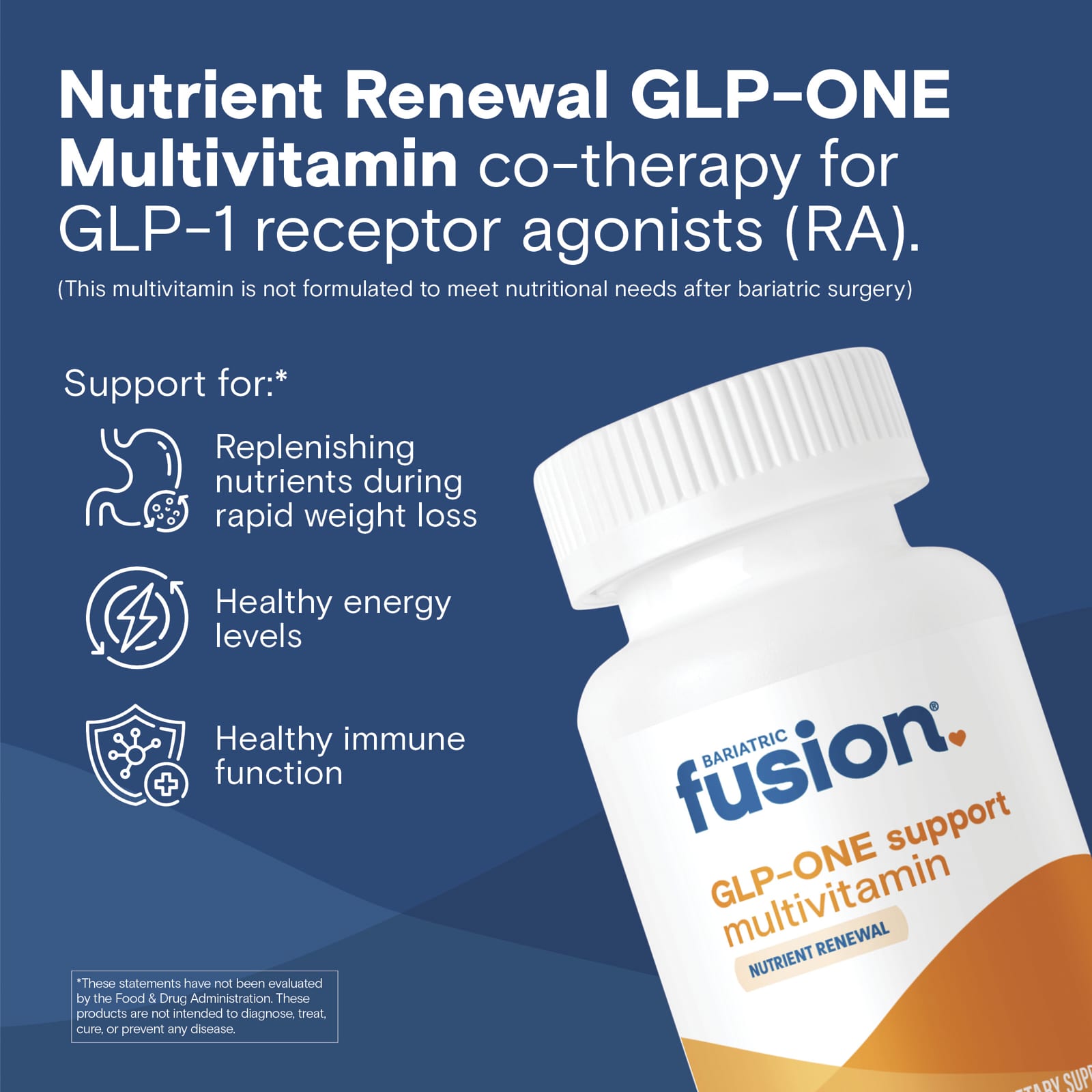 Bariatric Fusion GLP-One Support Multivitamin – 30 gélules — étiquette 3